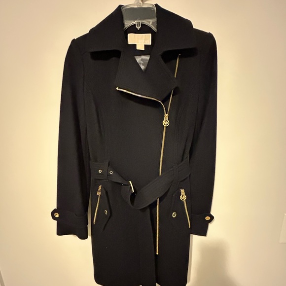 Michael Kors wool belted coat - Picture 3 of 7